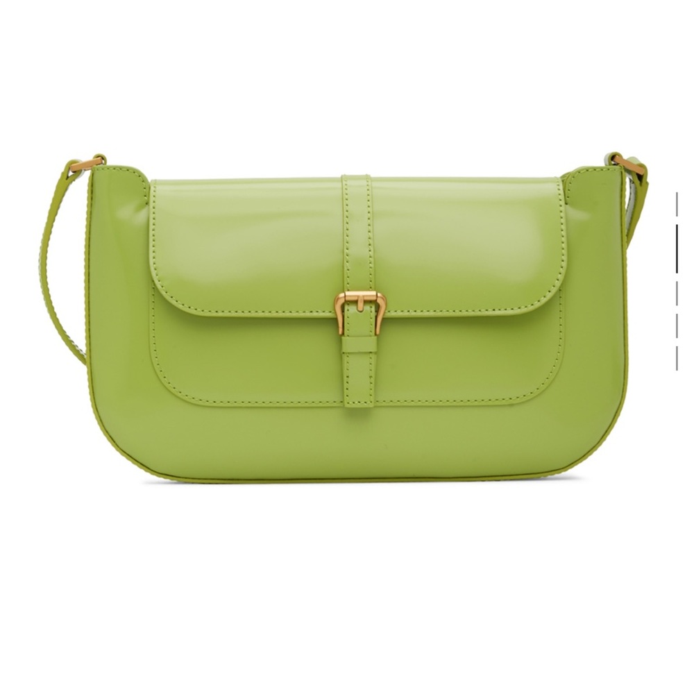 NWT By Far Miranda patent-leather shoulder bag - Picture 2 of 8